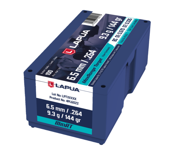 Lapua MaxRange Target 6.5 - Bullet box
