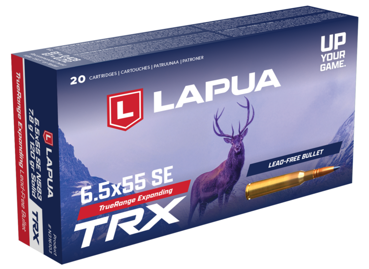 Lapua 6.5x55 SE TRX N583 cartridge box